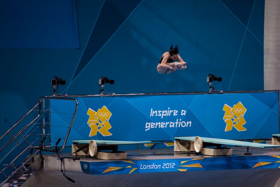 Women's 3M Diving Final London 2012 Olympics 0366