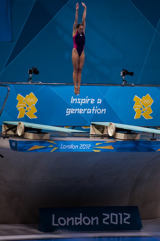 Women's 3M Diving Final London 2012 Olympics 0364