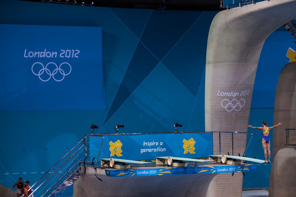 Women's 3M Diving Final London 2012 Olympics 0361