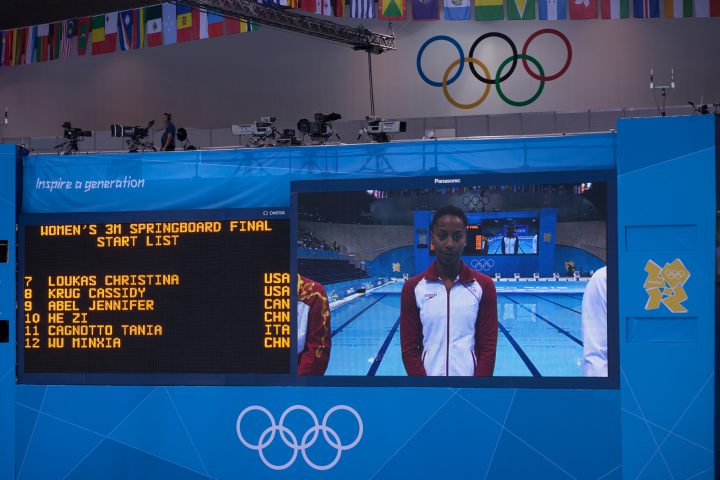 Women’s 3M Diving Final London 2012 Olympics 0359