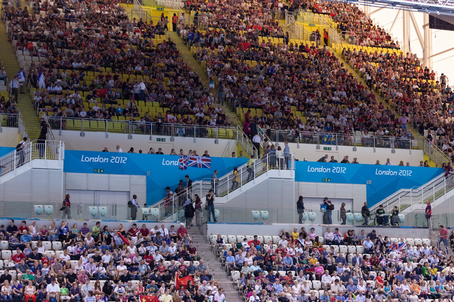 Women's 3M Diving Final Fans London 2012 Olympics 0357 Duncan.co