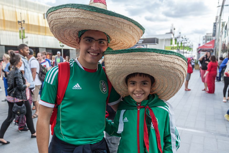 Mexico Fans London 2012 Olympics 0351