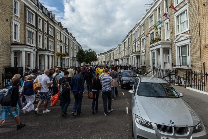 Walking to Earls Court Venue London 2012 Olympics 0341