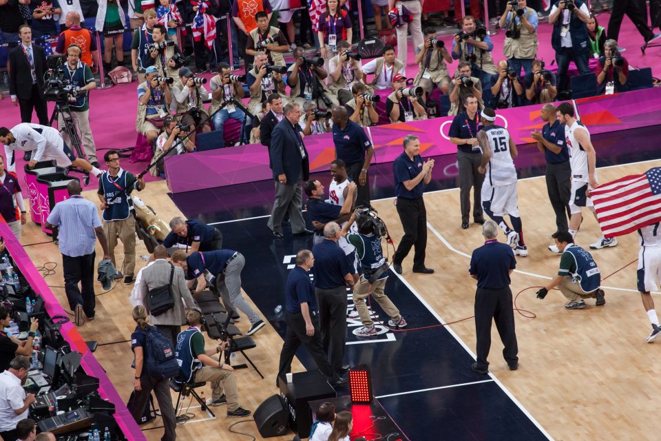 Men's Basketball Final USA Vs Spain London 2012 Olympics 0455