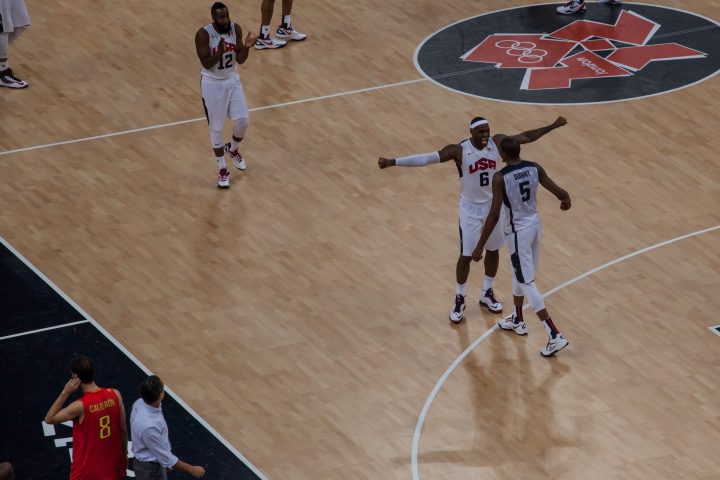 Lebron James London 2012 Olympics 0445