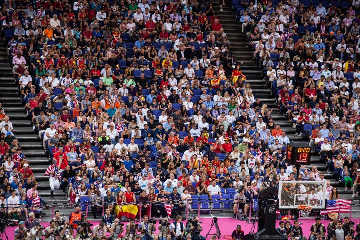 Fans USA Basketball Vs Spain Final London 2012 Olympics 0441