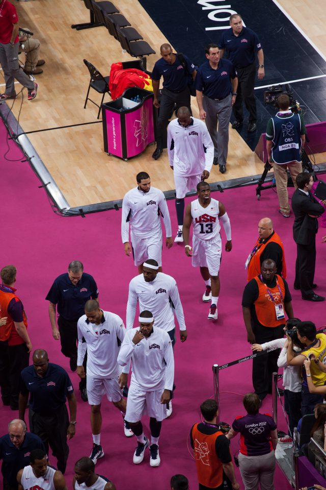 Team USA Basketball London 2012 Olympics 0436