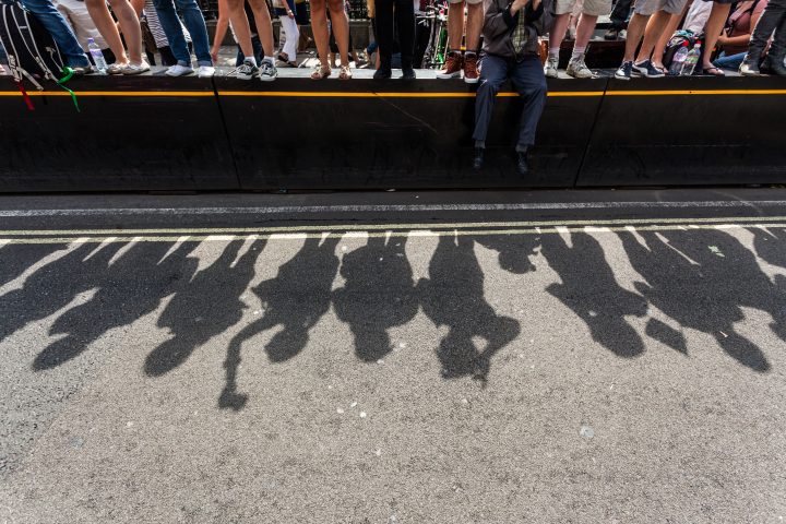 Shadows of Sports Fans London 2012 Olympics 0411