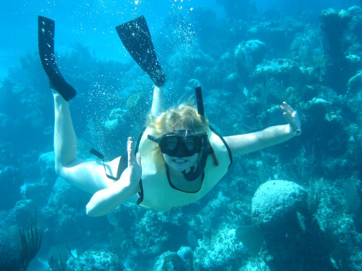 Snorkeling Underwater