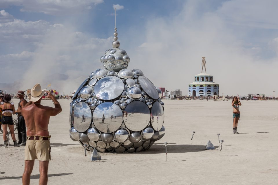 Mirror Art Burning Man 2012 170