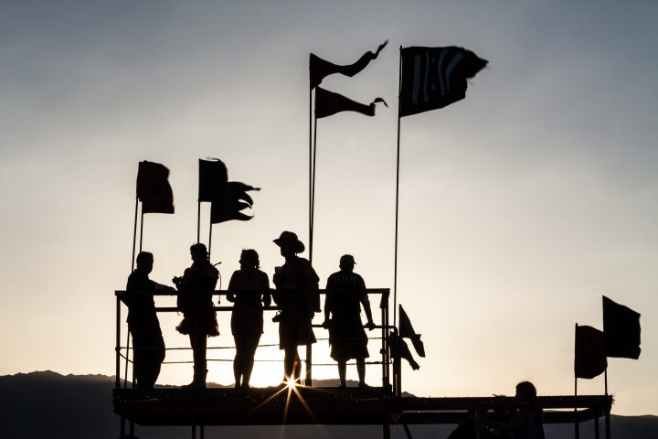 Burner Silhouettes Burning Man 2012 147
