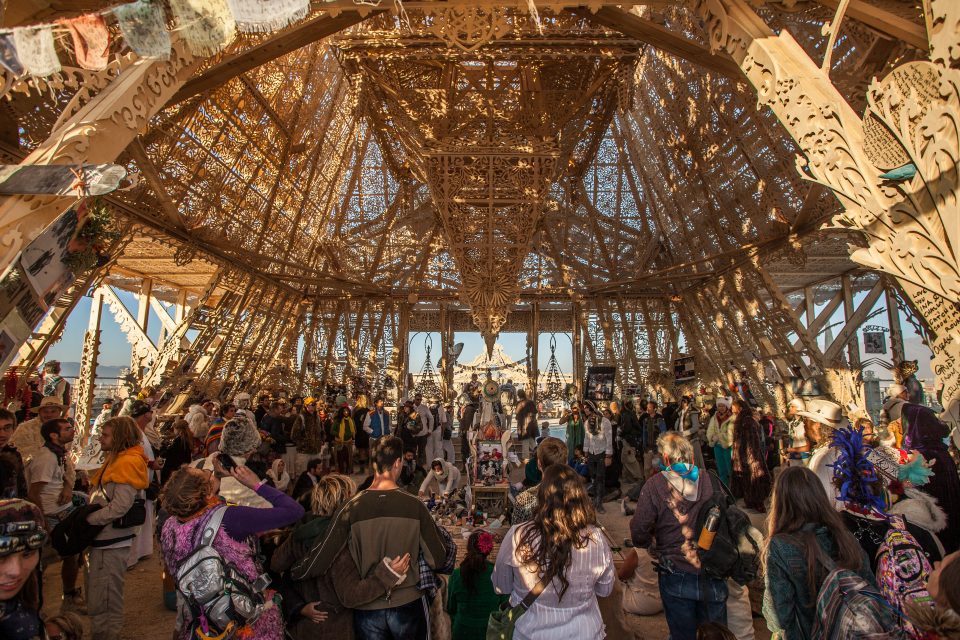 Inside the Temple Burning Man 2012 124