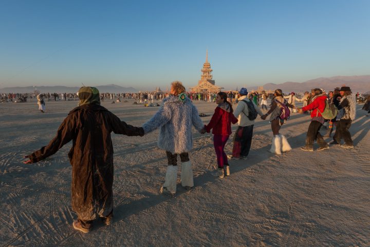 The Temple at Sunrise Burning Man 2012 121