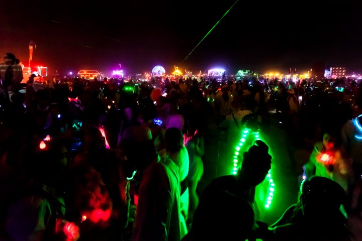 Night Scene Burning Man 2012 113