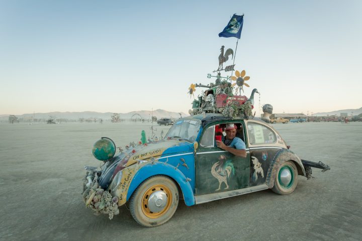 VW Bug Art Car Burning Man 2012 104