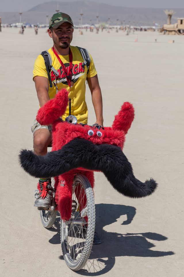 Moustache Bike Burning Man 2012 085