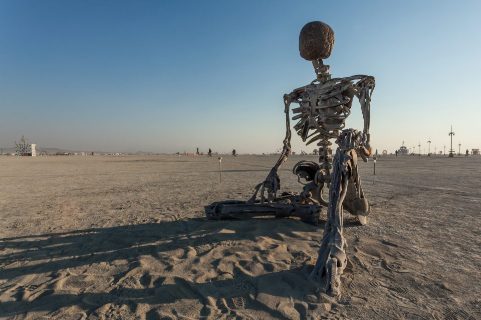 Sitting Sculpture Burning Man 2012 068