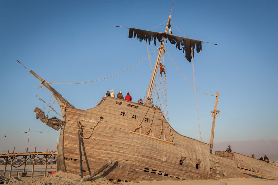 The Shipwreck Burning Man 2012 063