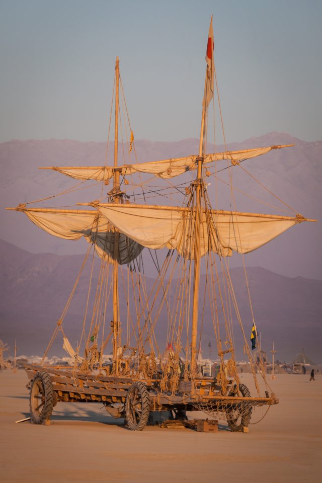 Boat on Wheels Burning Man 2012 060