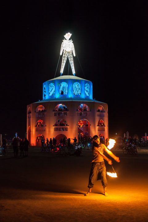 Flame Dancer and the Man Burning Man 2012 015