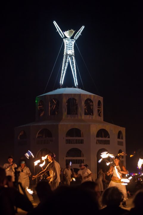 Fire Dancers Burning Man 2012 209