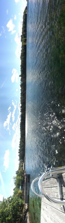 Cell Phone Panorama Hill Island