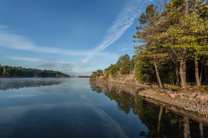 Misty Morning in the 1000 Islands