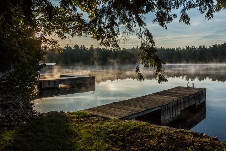Misty Morning in the 1000 Islands