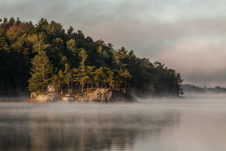 Misty Morning in the 1000 Islands