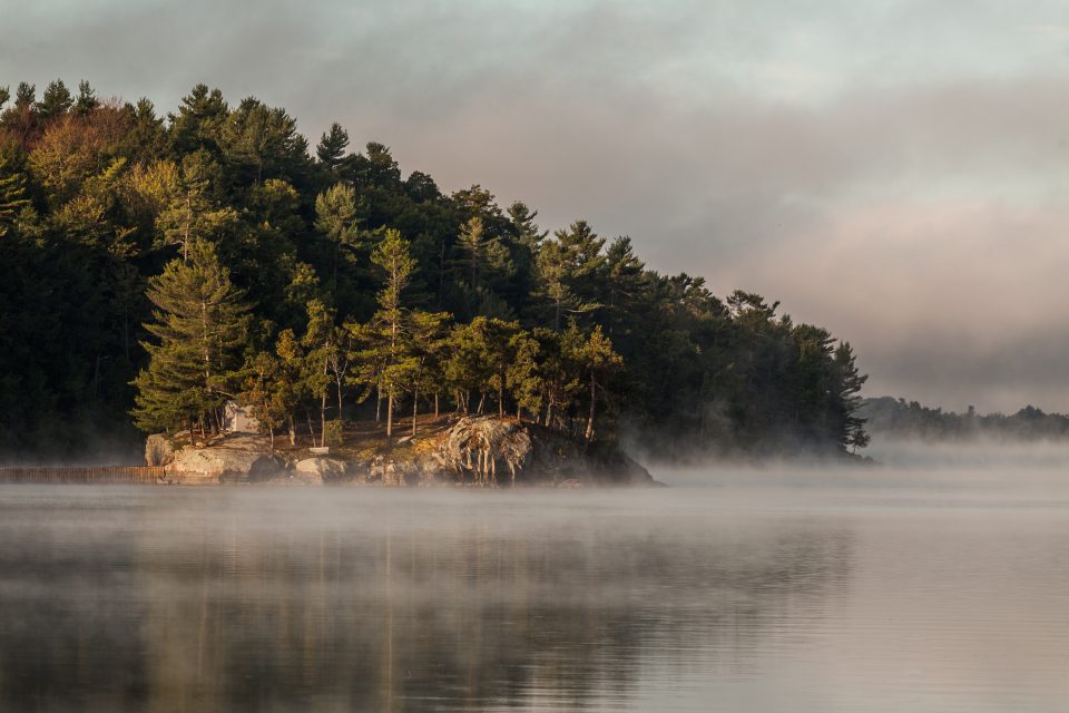 Misty Morning in the 1000 Islands