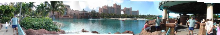 Atlantis Paradise Island Panorama with Dad