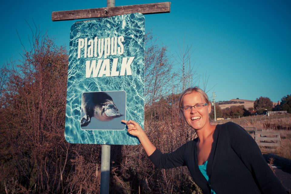 Dorothy and Platypus Sign