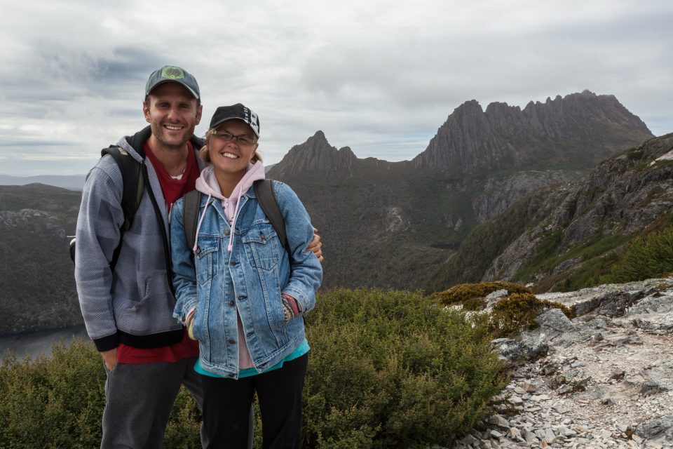 Dorothy and I Cradle Mountain Tasmania