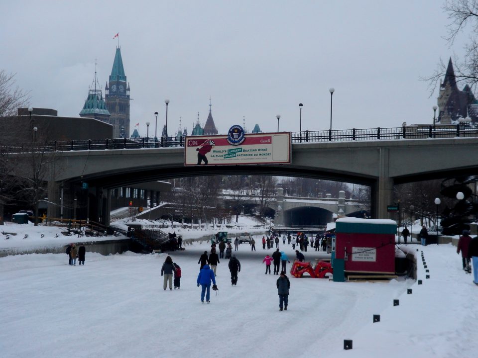 Skating On The Rideau Canal