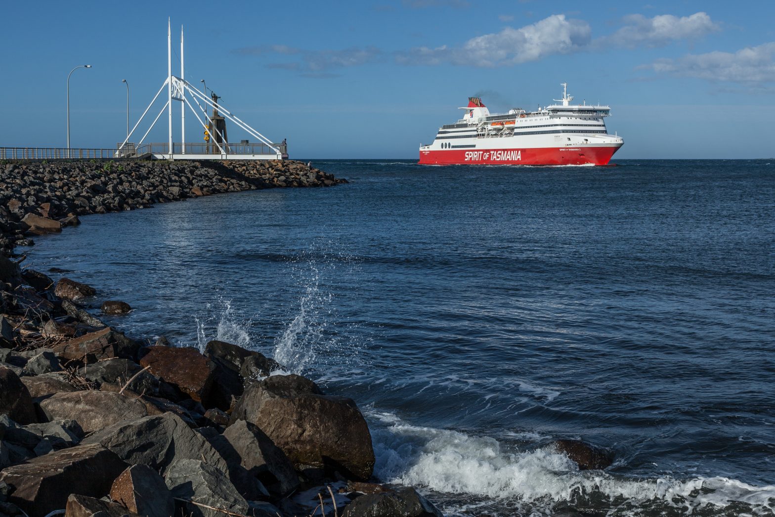 spirit of tasmania car ferry