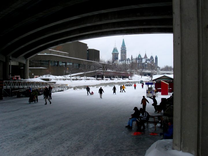 Skating On The Rideau Canal