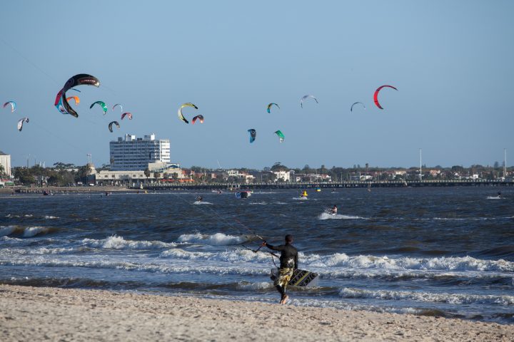 Kitsurfing in Melbourne