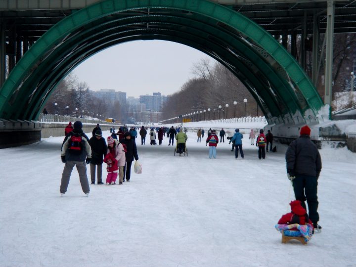 Skating On The Rideau Canal