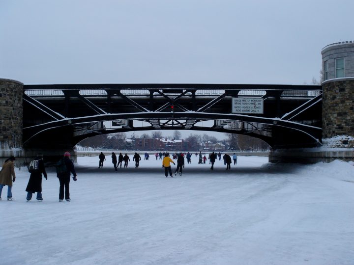 Skating On The Rideau Canal