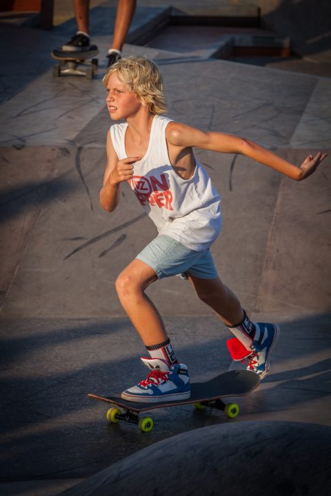 Young Skateboarder Merewether Australia