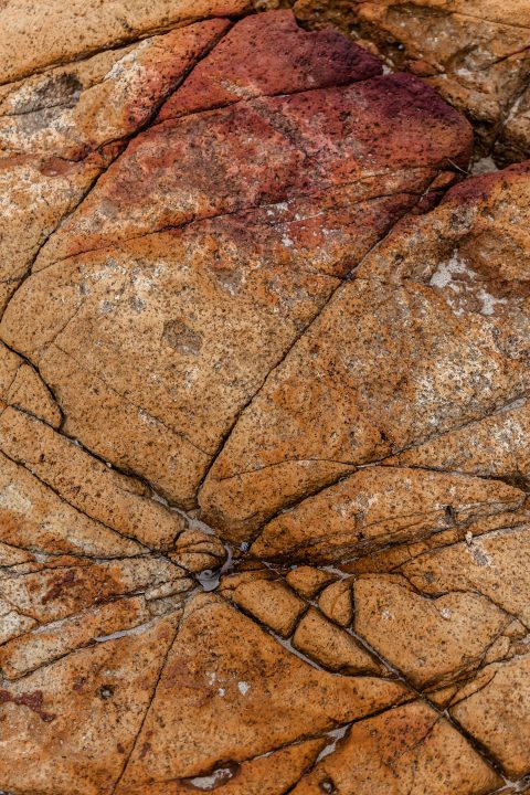 Colorful Rocks at Crowdy Bay National Park
