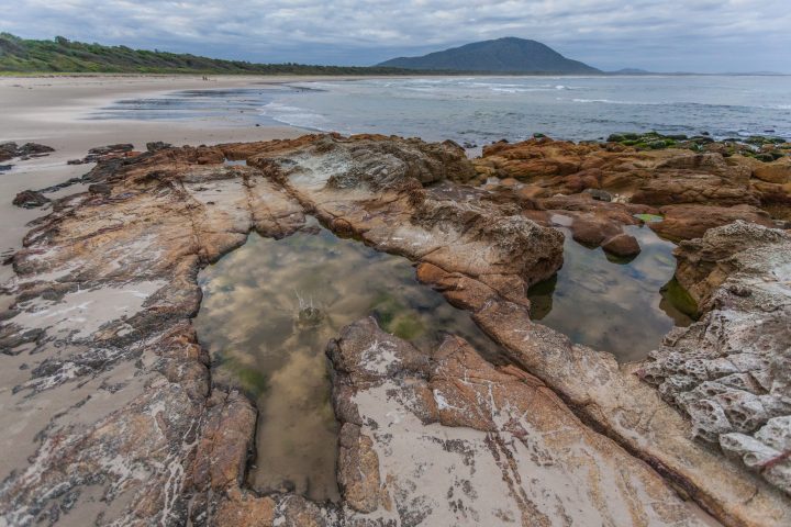 Tidepool Landscape Crowdy Bay National Park