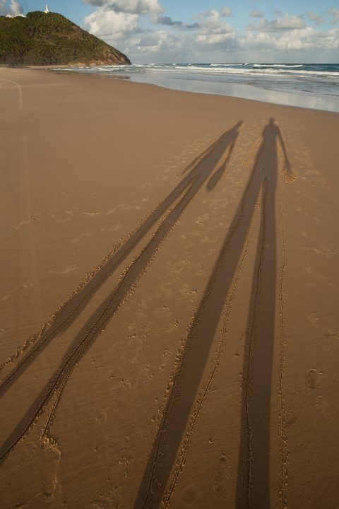 Outlined Shadows Smoky Cape Australia