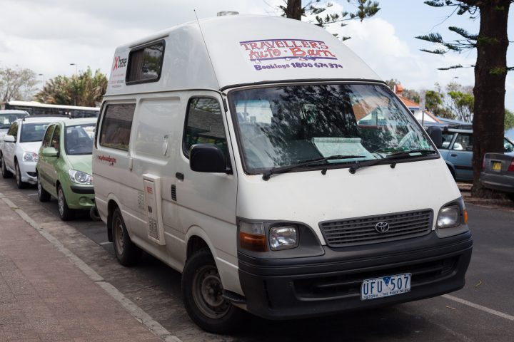Backpacker Vans Byron Bay Australia