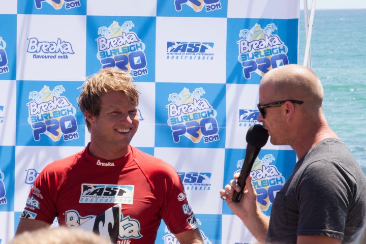 Taj Burrow Breaka Burleigh Surf Pro