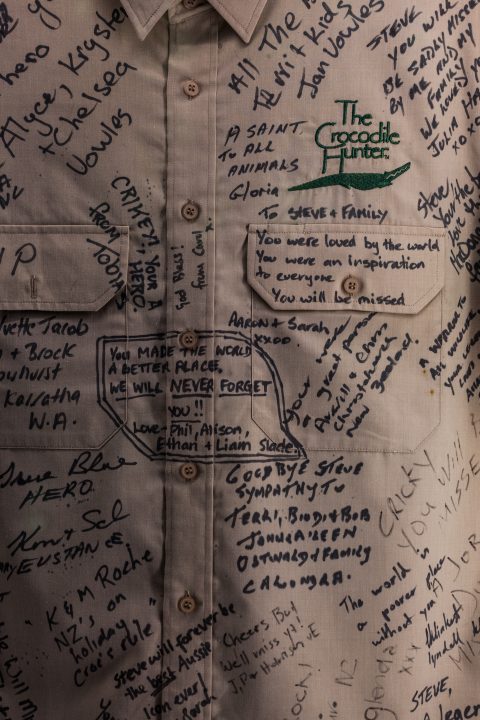 Steve Irwin’s Shirt Australia Zoo