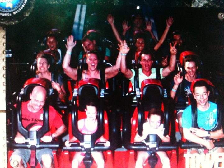 Rollercoasters Make Me Sleepy at Dreamworld Australia