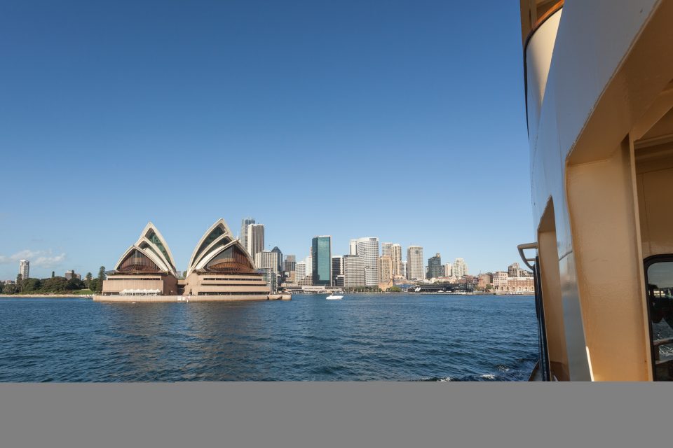 Sydney Opera House From The Ferry