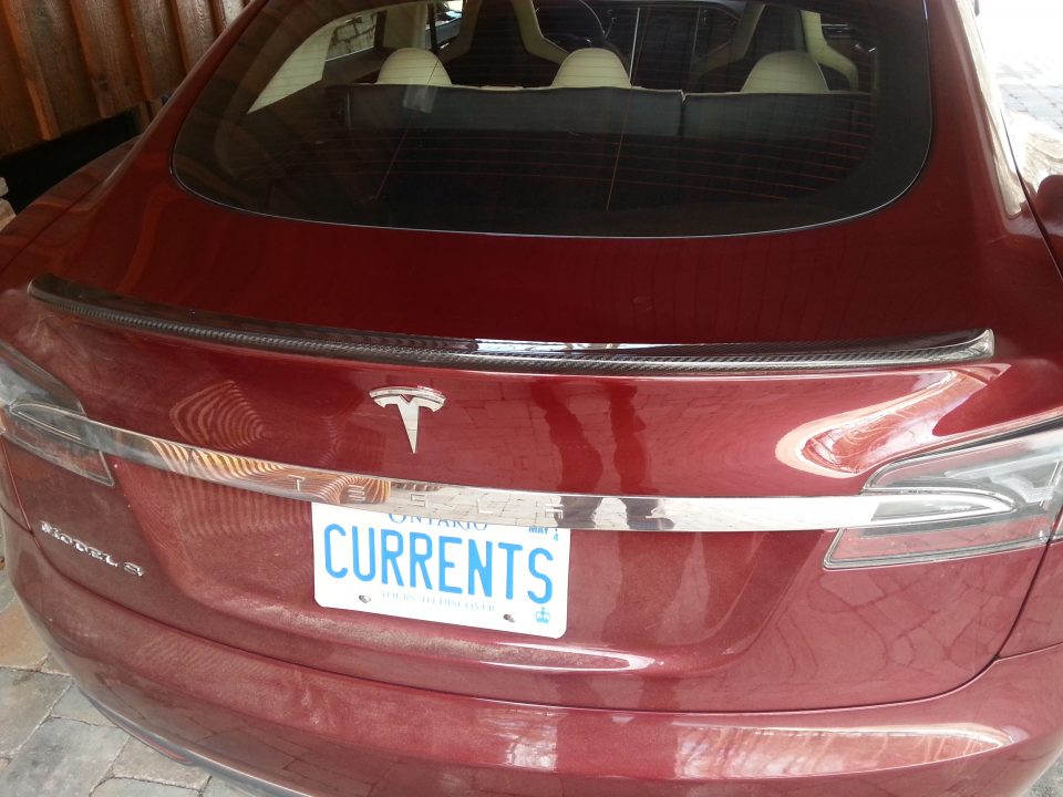 Tesla Model S Carbon Fiber Spoiler