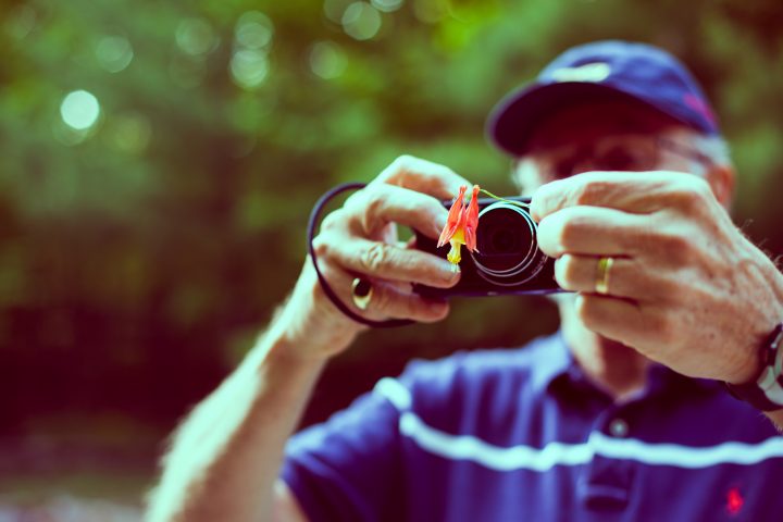Dad Taking a photo 1000 Islands